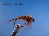 Red PT with Hackle